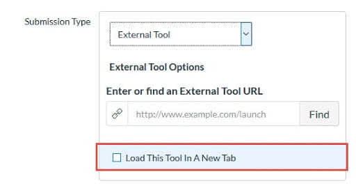 Load this tool in a new tab option when using third-party tools