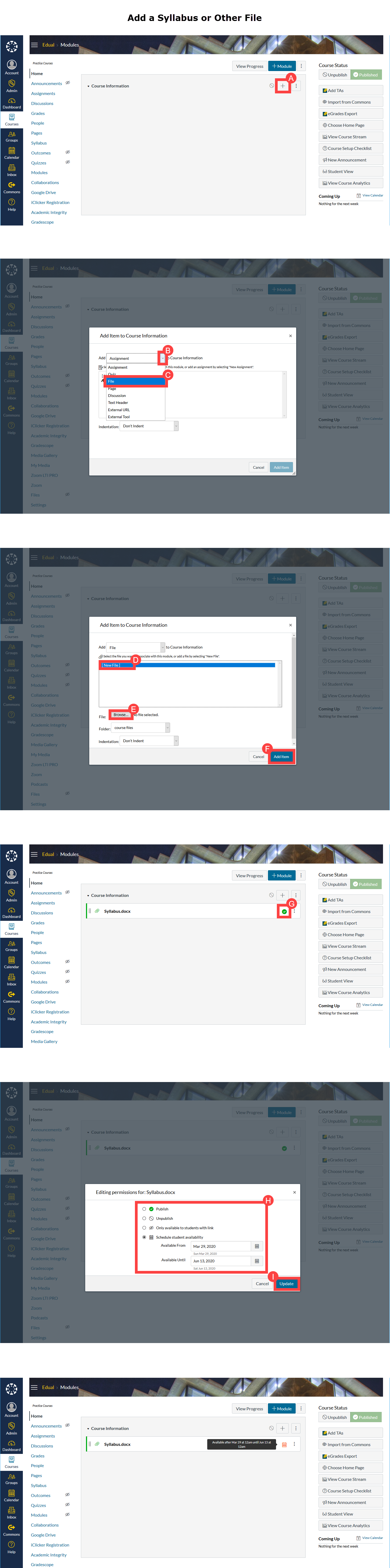 Add a file to a module