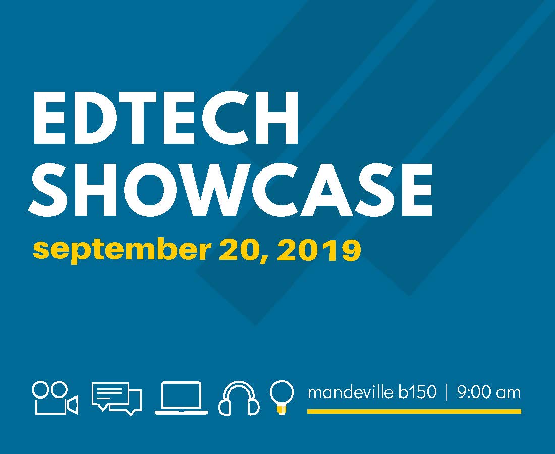 EdTech Showcase postcard